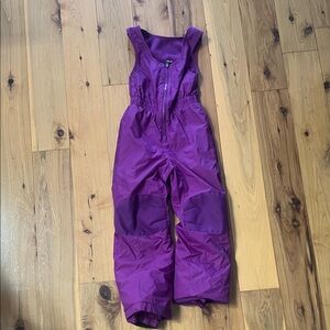 Columbia Kids Overalls in Vibrant Purple